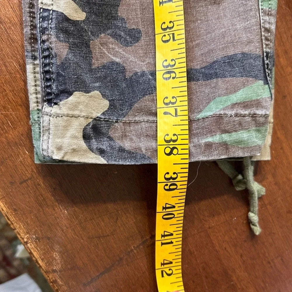 Polo Ralph Lauren Cargo Pants 30/30 Green Camo Excellent Surplus Div Classic Fit